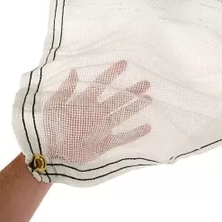 Poly Burlap Tarp Woven Polypropylene Grommets 10ft X 12ft -Gardening Shop 1012pp 3 1