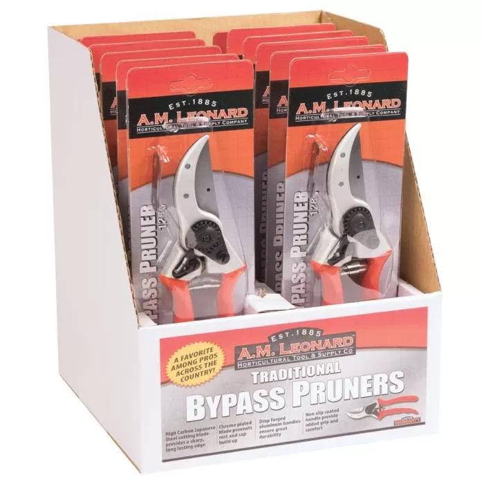 Leonard Traditional Bypass Pruner Display Box With 12 Pruners 3 Leonard Traditional Bypass Pruner Display Box With 12 Pruners - Image 3