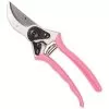 Pink Leonard Traditional Bypass Pruners, 1-Inch Cutting Capacity