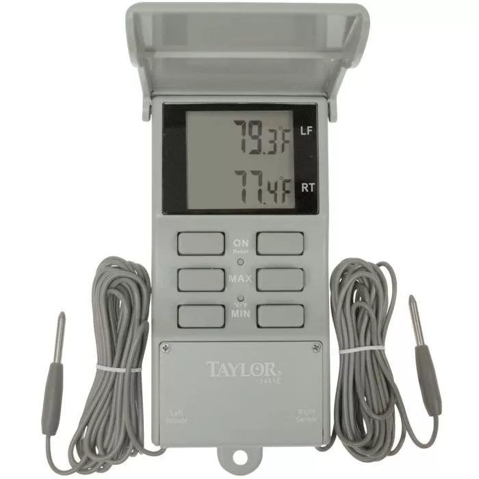 Taylor Digital Min/Max Thermometer 1 Taylor Digital Min/Max Thermometer