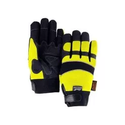 Majestic Hi-Vis High-Visibility Waterproof Gloves - Size Extra Large