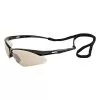 Safety Glasses Octane Black W/In/Out Mirror Lens And Lanyard 12/Box
