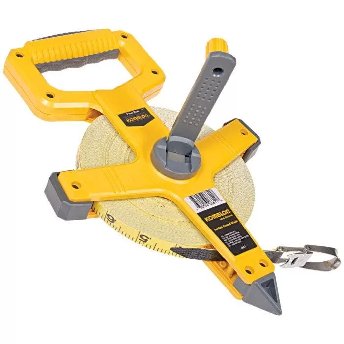 Fiberglass Measuring Tape 300ft X 1/2in Open Reel 2 Fiberglass Measuring Tape 300ft X 1/2in Open Reel - Image 2