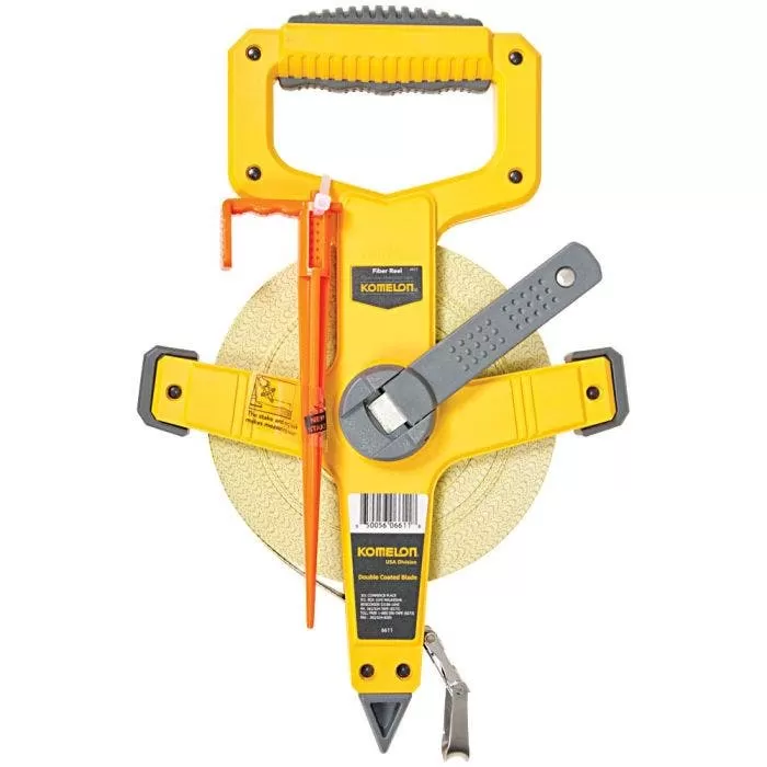 Fiberglass Measuring Tape 300ft X 1/2in Open Reel 3 Fiberglass Measuring Tape 300ft X 1/2in Open Reel - Image 3