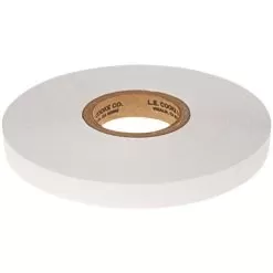 Plant Tie Ribbon White Embossed Heavy Duty 1/2"x140' 8 Mil, Pack Of 24