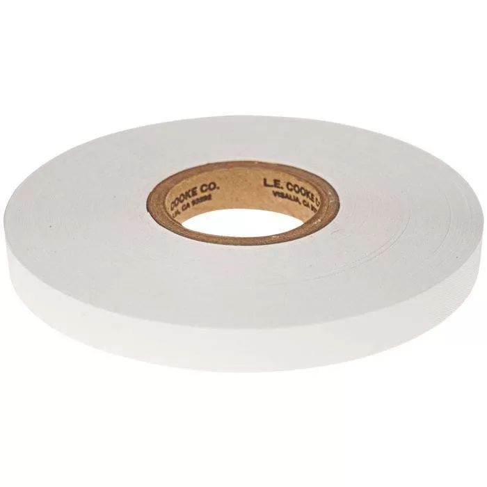 Plant Tie Ribbon White Embossed Heavy Duty 1/2"x140' 8 Mil, Pack Of 24 1 Plant Tie Ribbon White Embossed Heavy Duty 1/2"x140' 8 Mil, Pack Of 24