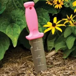 Pink Leonard Deluxe Stainless Steel Soil Knife -Gardening Shop 4752p 5