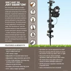 Orbit Yard Enforcer Motion-Activated Sprinkler -Gardening Shop 62100 10 2