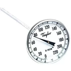 Taylor Bi-Therm Solid Thermometer Extended Temperature Range