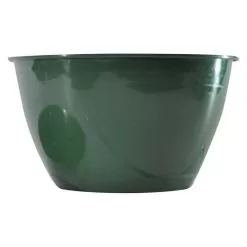 Belden Plastics 12-Inch Saucerless Baskets, Green, Case Of 25