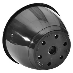 Belden Plastics 12-Inch Saucerless Baskets, Black, Case Of 25 -Gardening Shop 690611 2 1