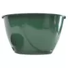 Belden Plastics 14-Inch Saucerless Baskets, Green, Case Of 25
