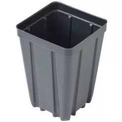 T.O. Plastics 5” Deep Square Pot SVD355 NP, 450/Box