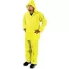 Premium Polyester Coated Rainsuit, Yellow, Extra Large