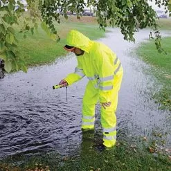 Majestic Hi-Vis High-Visibility Class III Rainwear Jacket - Size Extra Large -Gardening Shop 751351 2 6