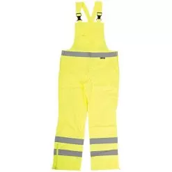 Majestic Hi-Vis High-Visibility Class III Rainwear Bib Pants - Size Extra Large -Gardening Shop 752353 1 1