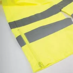 Majestic Hi-Vis High-Visibility Class III Rainwear Bib Pants - Size Extra Large -Gardening Shop 752353 2