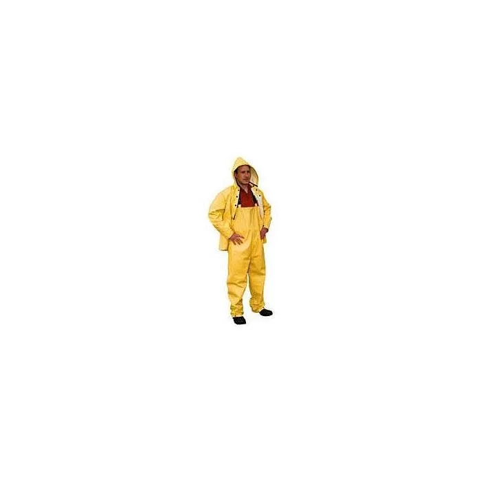 Onguard Heavy Duty Rain Suit Ribbed PVC On Non-Woven Polyester Yellow 2XL 1 Onguard Heavy Duty Rain Suit Ribbed PVC On Non-Woven Polyester Yellow 2XL