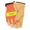 High-Visibility Orange Gloves, Large