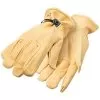 Cowhide Glove With Adjustable Pull Strap MD