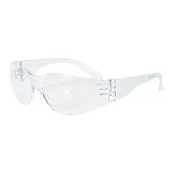 Economy Safety Glasses, 12-Pack, Clear