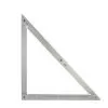 24-Inch Aluminum Folding Tri-Square