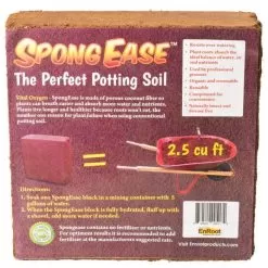 SpongEase Coconut Coir Block, 5 Kilograms