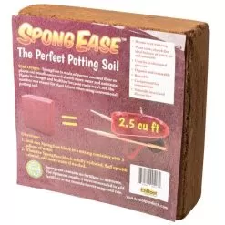 SpongEase Coconut Coir Block, 5 Kilograms -Gardening Shop coir5 2
