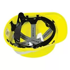 Safety Helmet Vented Diamond Yellow -Gardening Shop dm6rjaeram bottom 1
