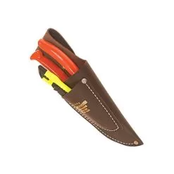 Leonard Pruner & Knife Case Leather 8in With Snap -Gardening Shop dpb8 3