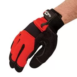West County Men's Gardening Gloves, Brick Red, Extra Large -Gardening Shop ggm 1r xl 3
