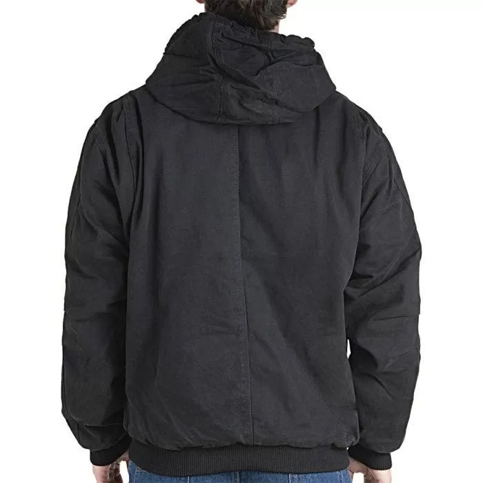 BERNE Original Washed Hooded Jackets, Black, Size Extra Large 3 BERNE Original Washed Hooded Jackets, Black, Size Extra Large - Image 3