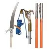 Jameson Pole Pruner And Saw Kit With Orange Fiberglass Poles
