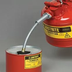 Justrite Type II Accuflow Safety Can, 2.5 Gal, Red -Gardening Shop jr225 1 1