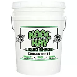 Kool Ray Classic Liquid Shade, White, 5 Gallons