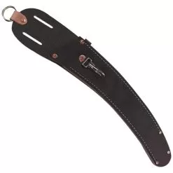 Saw Sheath Rubberized With Attachment Ring And Belt Slot Fits Most 13in Curved Blade Saws
