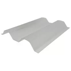 Polycarbonate Panel Greca Corrugated, High Diffusion Soft White, 4' X 8'