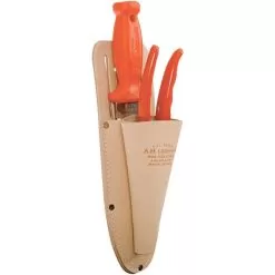 Deluxe Soil Knife, Pruner, Sheath Combo By A.M. Leonard, Lifetime Warranty -Gardening Shop pkcom 1 1