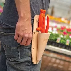 Deluxe Soil Knife, Pruner, Sheath Combo By A.M. Leonard, Lifetime Warranty -Gardening Shop pkcom 4 1