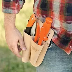 Leonard Deluxe Soil Knife, Pruner, Saw, And Sheath Combo -Gardening Shop pkscom 3 1