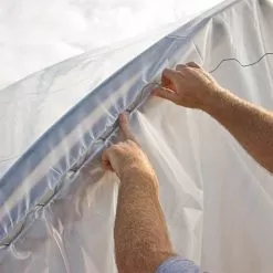 Poly Latch Base, Bundle Of 10, 8ft -Gardening Shop plw4 1 2