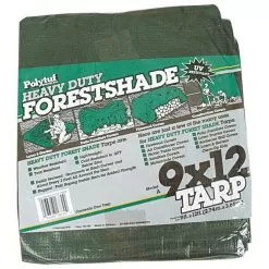 Tuff Tarp 4.5oz. Polyethylene With Grommets 3ft Apart 3ft Sewn Rope 9ft X 12ft Green 5 Tuff Tarp 4.5oz. Polyethylene With Grommets 3ft Apart 3ft Sewn Rope 9ft X 12ft Green -Gardening Shop pt912 2 1