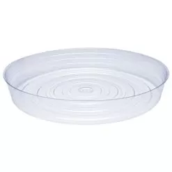 Clear Plastic Pot Saucer, 21 In.