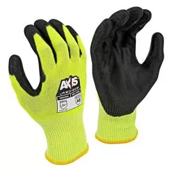 Axis A8 Cut Resistant Gloves Hi-Vis Yellow XL
