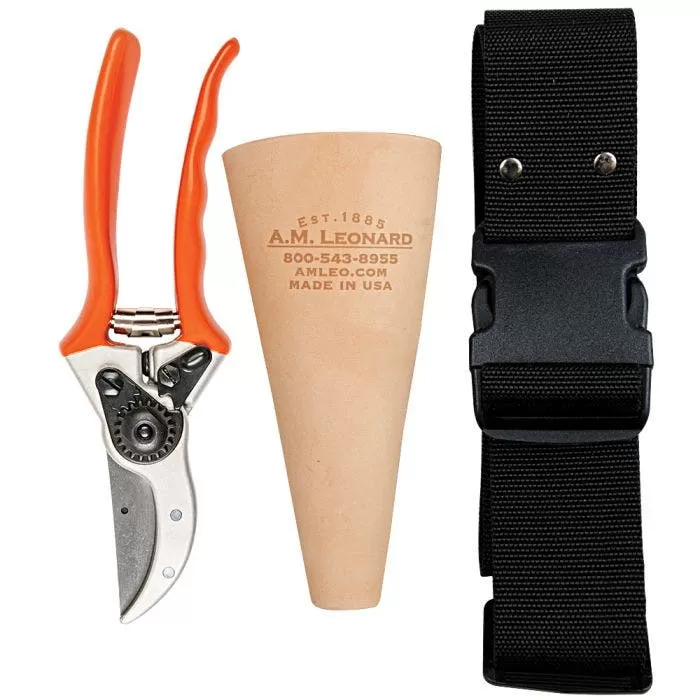 Leonard Pruner And Sheath Combo Kit, With Belt 1 Leonard Pruner And Sheath Combo Kit, With Belt