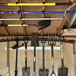 SHOPCLIP Composite Storage Clips Package Of 6 -Gardening Shop shopclip in use