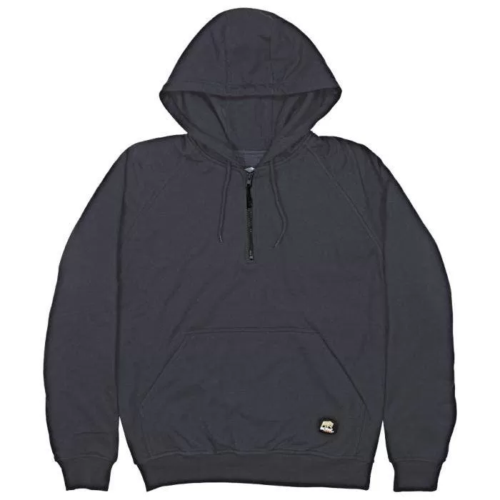 BERNE Mastic Thermal-Lined Hooded Quarter-Zip, Gray, Extra-Large 1 BERNE Mastic Thermal-Lined Hooded Quarter-Zip, Gray, Extra-Large