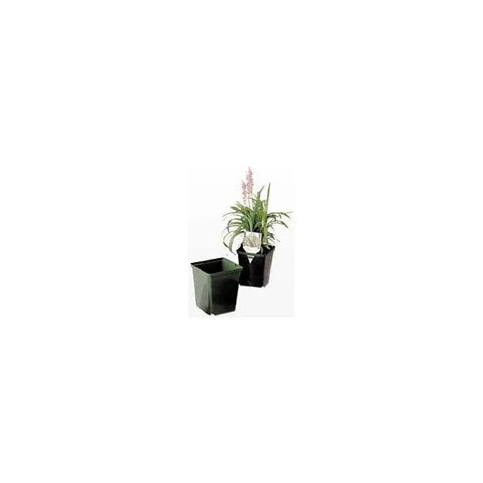 ITML Kordlok Deep Perennial Pots 5 5/16in Width X 6 1/16in Depth Black 1 ITML Kordlok Deep Perennial Pots 5 5/16in Width X 6 1/16in Depth Black