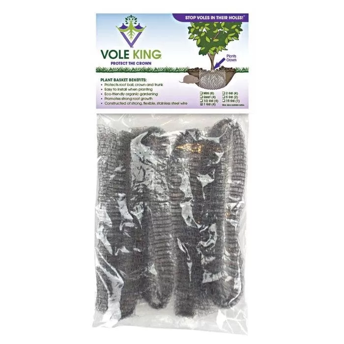 Vole King 1-Gallon Plant Baskets, Pack Of 4 1 Vole King 1-Gallon Plant Baskets, Pack Of 4