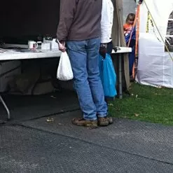 VersaMAT, Black, 4 Feet By 8 Feet, Double-Sided Tread -Gardening Shop vm48 2